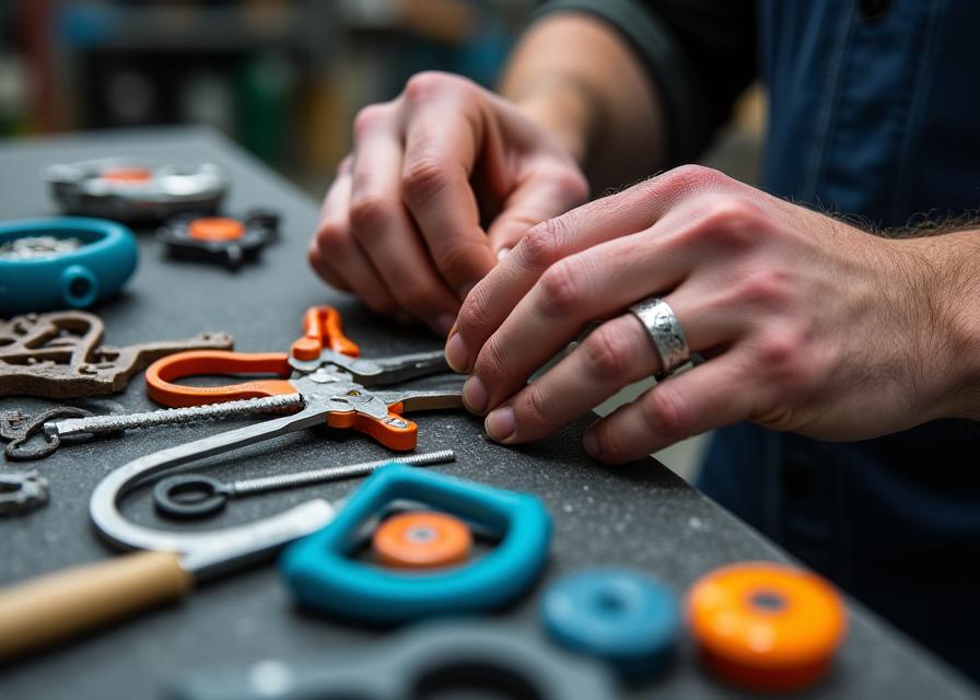 Atelier de réparation matériel escalade